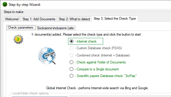 Global Internet Check