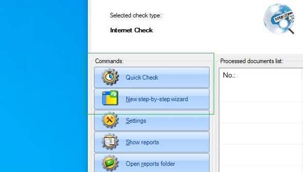 Quick Check vs Advanced Start