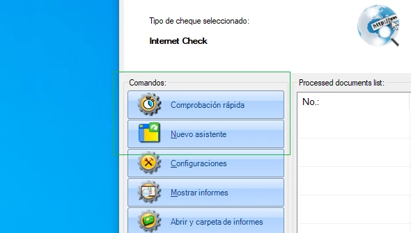 Comprobación rápida frente a inicio avanzado