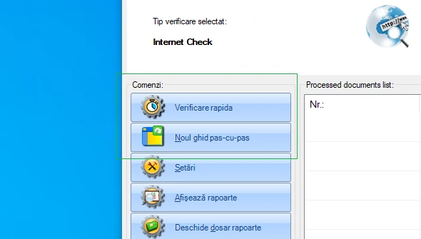 Verificare rapidă vs Pornire avansată
